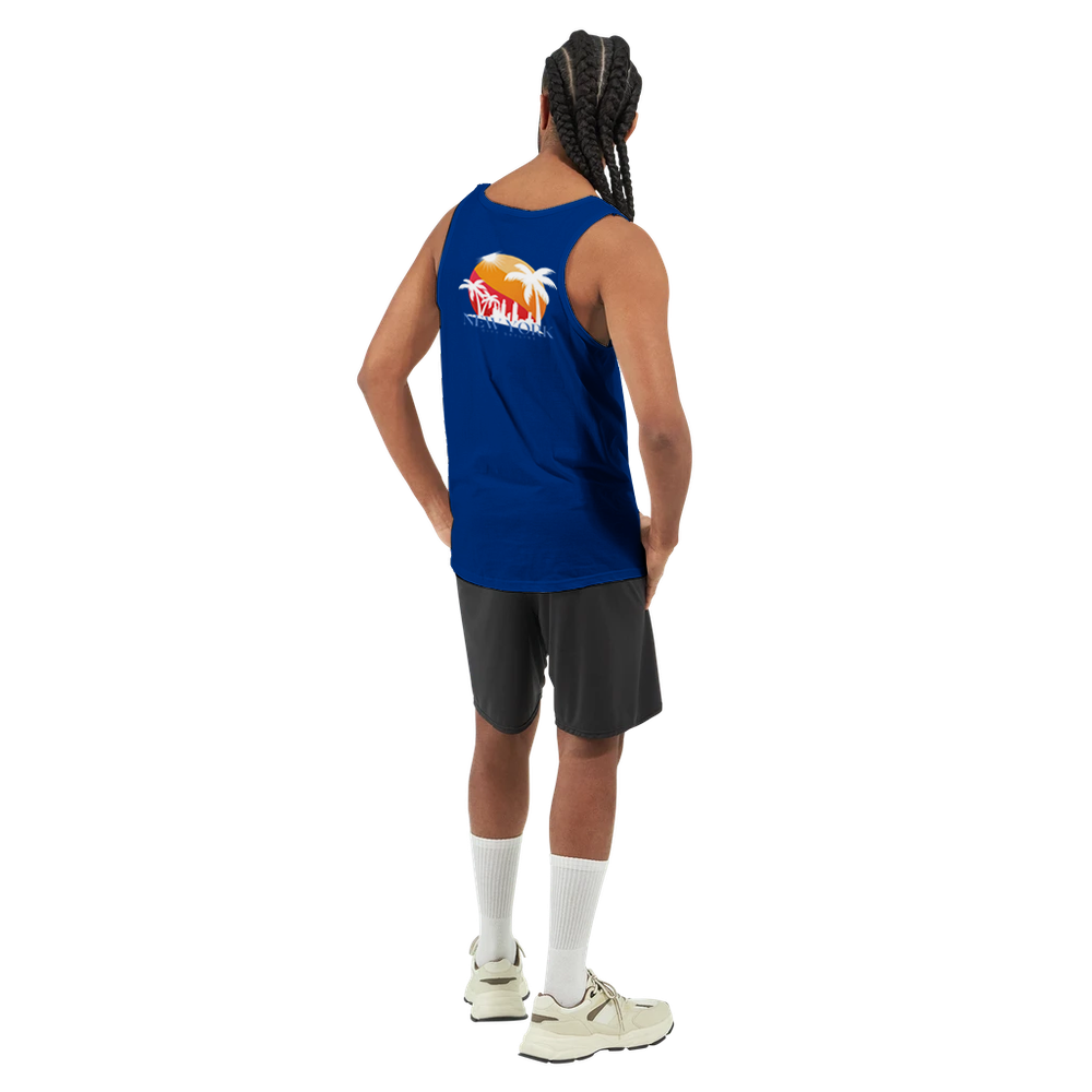 New York Skyline Winter Hill Unisex Tank Top – Modern Cotton Fit
