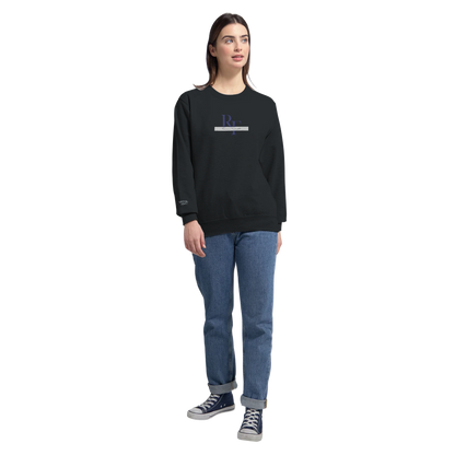 Romana Farrukh Premium Unisex Crewneck Sweatshirt – Heavenly Happiness by Winter Hill