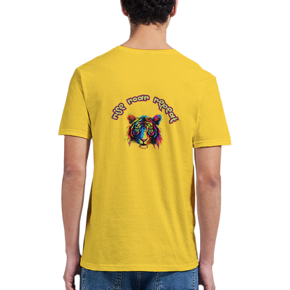 Personalized Colorful Lion T-Shirt – Strength & Lifefulness Design