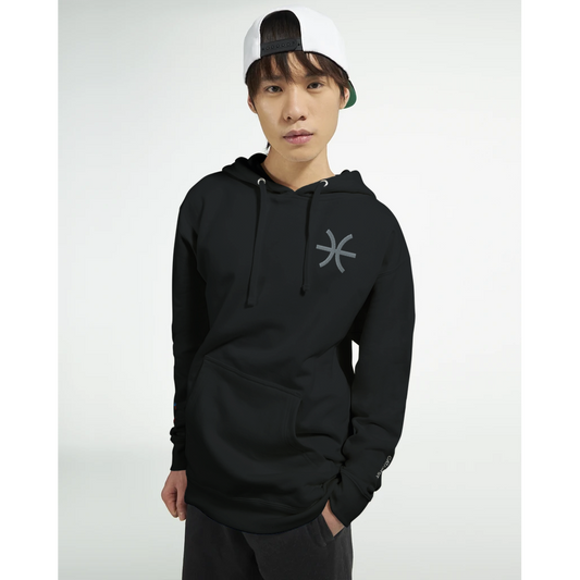 Personalise Music-Inspired Unisex Hoodie with Zodiac Logo